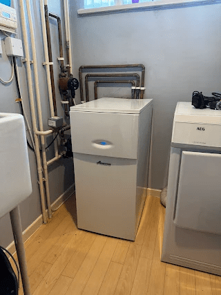 worcester floor standing boiler installation